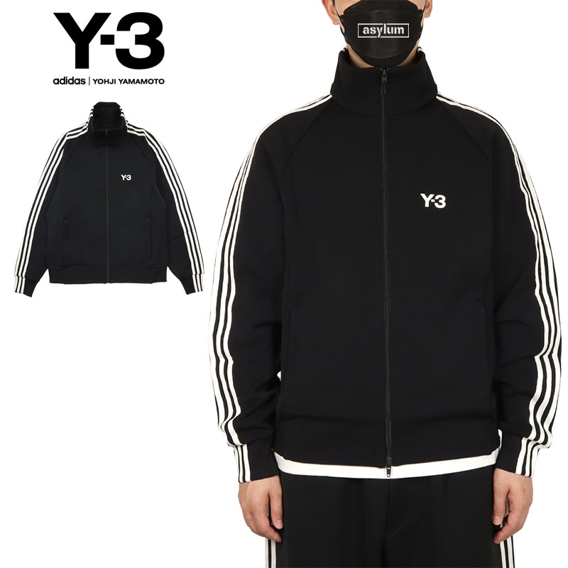 Y-3 ジャケット ワイスリー アウター トラックジャケット ジャージ 上 Y3 ADIDAS アディダス ヨウジヤマモト メンズ レディース ブランド 大きいサイズ おしゃれ おすすめ 人気 黒 y3112 ブラック M L