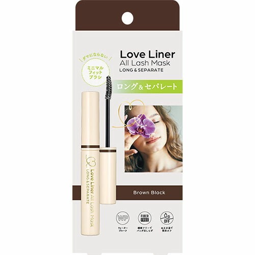 msh ラブ・ライナー オールラッシュ マスク ロング＆セパレート ブラウンブラック 6.5g［ネコポス配送2］