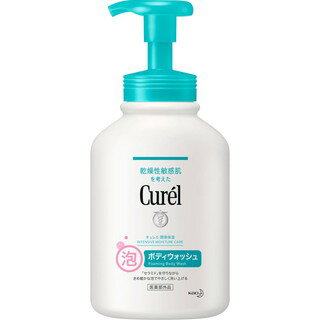 花王 キュレル　泡ボディウォッシュ　ポンプ　480ml 【医薬部外品】(配送区分:A2)