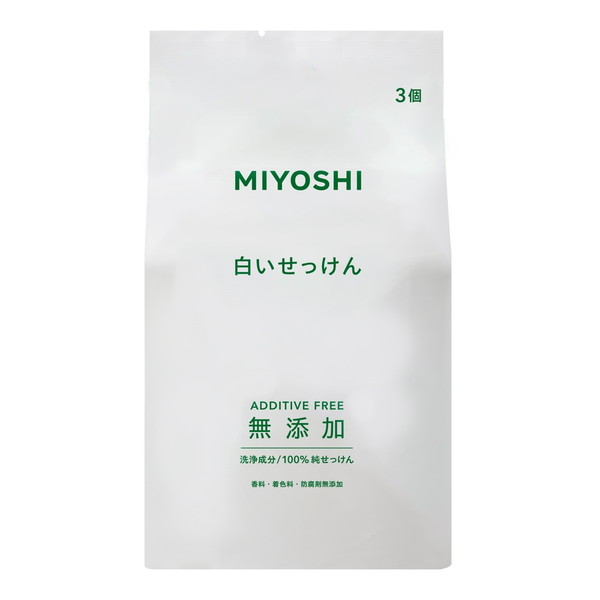 乐天商城 - 無添加　白いせっけん　108g×3個(配送区分:A2)
