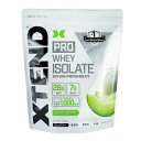 【商品詳細】 XTEND PRO WHEY ISOLATEは、厳選されたWPI(乳清分離たんぱく）を特殊製法CFMによってセラミック膜でろ過し、有効成分を残しつつ乳糖や脂質だけを除去した高純度なタンパク質となっており、体内への吸収もスムーズに行われます。 そして爽やかなメロンヨーグルト味に仕上げており、水またはミルクで混ぜていただくとまるでジュースのようなさっぱりとした味わいです。 1食分34gには たんぱく質26.1g、 BCAAは7g含有しており、 さらにヨーグルト10L分に相当する1000億個の乳酸菌（FK-23 菌）をプラスし、 日常の健康維持を意識しています。 XTEND PRO WHEY ISOLATEは、手軽にたんぱくを摂取したい方や運動後のリカバリーを目的とした方にはもちろん、美味しさと飲みやすさを両立しているので、今までプロテインが苦手だったという方にもおすすめです。 XTENDは、全米で最も売れているBCAAサプリメントブランドです。 BCAAとは、3つの必須アミノ酸、バリン、ロイシン、イソロイシン(分岐鎖アミノ酸)の総称です。 また、マイクロカプセル加工により、BCAAが溶けやすくなっています。 保存料・着色料・砂糖不使用 【使い方】 添付の計量スプーンですりきり3杯（約34g）を、グラスやシェーカーに入れた約200mlの水または牛乳によく混ぜて召し上がりください。 【成分】 乳清たんぱく（乳成分を含む）（アメリカ製造）、乳酸菌／香料、L‐ロイシン、酸味料（クエン酸）、L‐イソロイシン、L-バリン、植物レシチン（大豆由来）、甘味料（スクラロース、アセスルファムK） 【使用上の注意】 ・開封後は早めにお召し上がりください。 ・時間がたつと粉が沈殿しますので早めに召し上がりください。 ・ご使用中、体調のすぐれない時は使用を中止してください。 ・お子様の手の届かないところに保管してください。 ・妊娠・授乳中の方、薬の服用中、または通院中の方は医師にご相談のうえでご使用ください。 ・原材料で食品アレルギーのご心配のある方は摂取をおやめください。 【発売元、製造元、輸入元又は販売元】 アダプトゲン製薬 【区分】 日本製・たんぱく加工食品 広告文責：株式会社ボーテ 電話：03-6303-0909