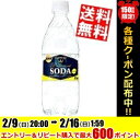 【送料無料】サントリーソーダレモン490mlペットボトル 24本入※北海道800円・東北400円の別途送料加算