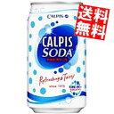 【送料無料】 カルピス カルピスソーダ 350ml缶 24本入 ※北海道800円・東北400円の別途送料加算