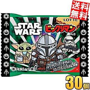 ロッテ スターウォーズ ビックリマンチョコ マンダロリアン&グローグー 30袋入