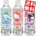 【送料無料】 ブルボン サンリオキャラクター イオン水 500mlペットボトル 48本(24本×2ケース) ミネラルウォーター 軟水 ※北海道800円・東北400円の別途送料加算