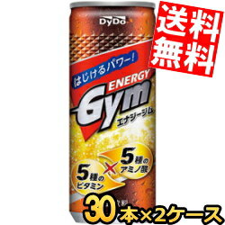 乐天商城 - 【送料無料】 ダイドー エナジージム 250g缶 60本(30本×2ケース) エナジードリンク エナドリ ※北海道800円・東北400円の別途送料加算