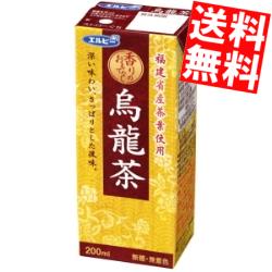 【送料無料】エルビー烏龍茶200ml紙パック 30本入(お茶)※北海道800円・東北400円の別途送料加算