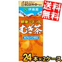 【送料無料】 伊藤園 健康ミネラルむぎ茶 250ml紙パック 48本(24本×2ケース) ミネラル麦茶 お茶 ※北海道800円・東北400円の別途送料加算