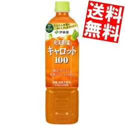 【送料無料】 伊藤園 充実野菜 キャロット100％ 740gペットボトル 15本入 野菜ジュース にんじんジュース ※北海道800円・東北400円の別途送料加算