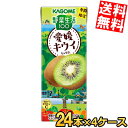 【送料無料】 カゴメ 野菜生活100 愛媛キウイミックス 195ml紙...(4)