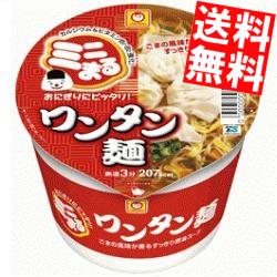 【送料無料】東洋水産 マルちゃんミニまる 45gワンタン麺（ミニ）12食入※北海道800円・東北400円の別途送料加算