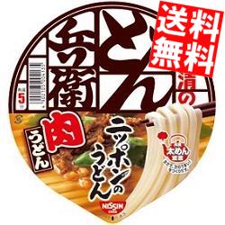 【送料無料】日清87g日清のどん兵衛 肉うどん12食入※北...