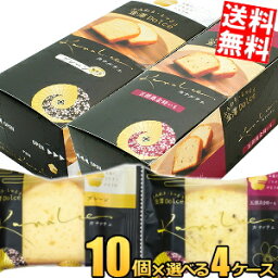 【送料無料】 金澤兼六製菓 カナルチェ 選べる40個セット(10個×4ケース) プレーンケーキ 五郎島金時いもケーキ 金澤ドルチェ 金沢ドルチェ パウンドケーキ 洋菓子 個包装 手土産 おみやげ 進物 ※北海道800円・東北400円の別途送料加算