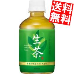 【訳あり 配送希望日指定不可 期限間近2024年9月30日】 【送料無料】キリン生茶280mlペットボトル 24本入[HOT&COLD ホット＆コールド お茶 緑茶]※北海道800円・東北400円の別途送料加算のサムネイル