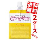 【送料無料】 大塚製薬 カロリーメイトゼリー アップル味 215gパウチ 48個(24個×2セット) ※北海道800円・東北400円の別途送料加算