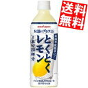期間限定特価 【送料無料】 ポッカサッポロ お酒にプラス とくとくレモン 500mlペットボトル 12本入 お酒や炭酸水の割り材に ※北海道800円・東北400円の別途送料加算