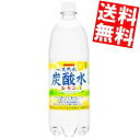 【送料無料】1Lサイズサンガリア伊賀の天然水炭酸水レモン1000mlペットボトル 12本入※北海道800円・東北400円の別途送料加算