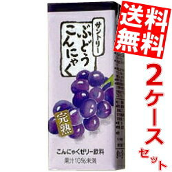 【送料無料】サントリーぶどうこんにゃく250ml紙パック 48本(24本×2ケース)※北海道800円・東北400円の別途送料加算