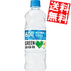 【送料無料】 サントリー GREEN DA・KA・RA 600mlペットボトル ペットボトル 48本(24本×2ケース) DAKARA グリーンダカラ 熱中症対策 ※北海道800円・東北400円の別途送料加算