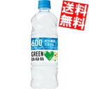 【送料無料】 サントリー GREEN DA・KA・RA 600mlペットボトル ペットボトル 48本(24本×2ケース) DAKARA グリーンダカラ 熱中症対...