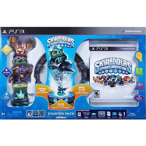 PS3　SKYLANDERS SPYRO'S ADVENTURE STARTER PACK ＜スカイランダーズ　スパイロの大冒険　スターターパック　【北米…