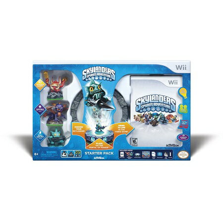 Wii SKYLANDERS SPYRO'S STARTER PACK　＜スカイランダーズ　スパイロズ・アドベンチャースターターパック　【北米版】＞