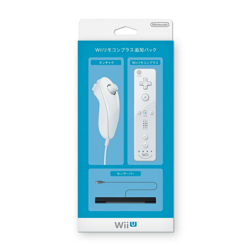 WiiU Wiiリモコンプラス追加パック　シロ　SHIRO