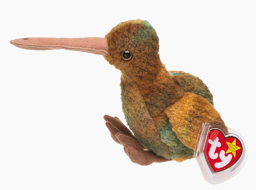 ビーニーベイビーズ TY ビーニーベイビーズ　BEANIE BABIES BEAK　とり　ぬいぐるみ