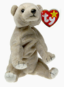 TY ビーニーベイビーズ BEANIE BABIES Almond クマ ぬいぐるみ