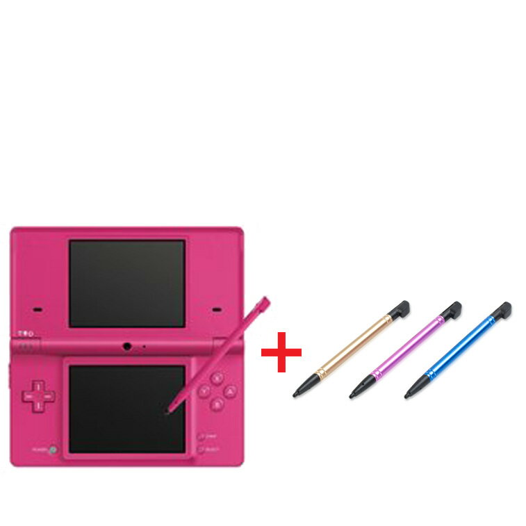 ニンテンドーDSi ピンク本体 ＋ メタリックタッチペン3本セット