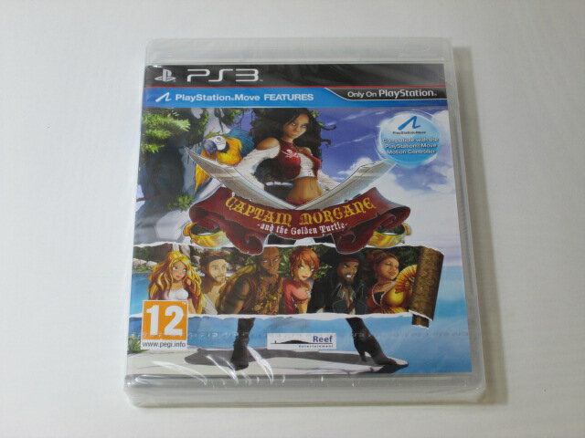 PS3　CAPTAIN MORGANE and the Golden Turtle （海外版）＜キャプテンモーガン　アンド　ザ・ゴールデン　タートル＞