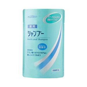 楽天姫路流通センター【令和・早い者勝ちセール】熊野油脂 ファーマアクト 弱酸性 薬用シャンプー つめかえ用 400ml （ 4513574010468 ）