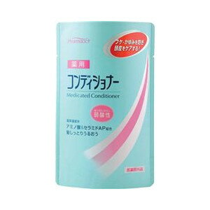 楽天姫路流通センター【令和・早い者勝ちセール】熊野油脂 ファーマアクト 弱酸性 薬用コンディショナー つめかえ用 400ml （ 4513574010475 ）