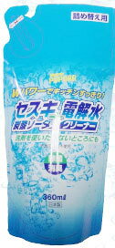 【週末限定セール】 リアルメイト　セスキ炭酸ソーダ＋電解水クリーナー　360ml　詰め替え用 ( キッチン用液体洗浄剤 ) ( 4580225440325 )