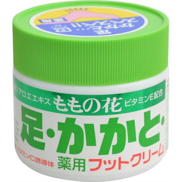 【送料無料】オリヂナル ももの花薬用フットクリーム　70g　医薬部外品×48点セット　まとめ買い特価！ケース販売 ( 4901180010321 )