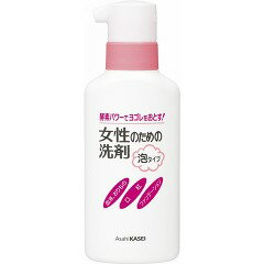 【送料込・まとめ買い×8点セット】旭化成ホームプロダクツ 女性のための洗剤 本体 200ML 泡タイプの衣類用洗剤 ( 4901670109696 )