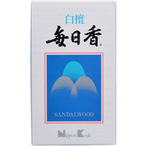 【10点セットで送料無料】日本香堂 白檀 毎日香 バラ詰 約160g 長さ：約140mm ( 仏事用お線香 ) ×10点セット　★まとめ買い特価！ ( 4902125121003 )