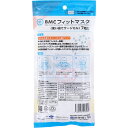 【令和・早い者勝ちセール】BMC フィットマスク 使い捨てサージカル レギュラーサイズ 7枚入　ホワイト(4580116956089)