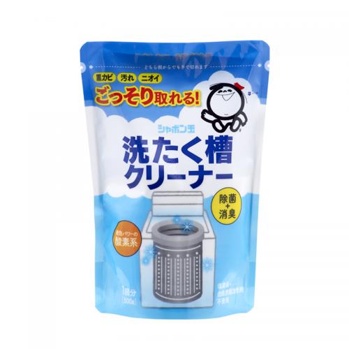 【送料無料・まとめ買い×10】シャボン玉 洗たく槽クリーナー 500g ( 1回分 ) ×10点セット　洗濯機用洗剤 -4時間で洗濯槽がキレイに ( 酸素系漂白剤　過炭酸ナトリウム ) ( 4901797100033 ) 3