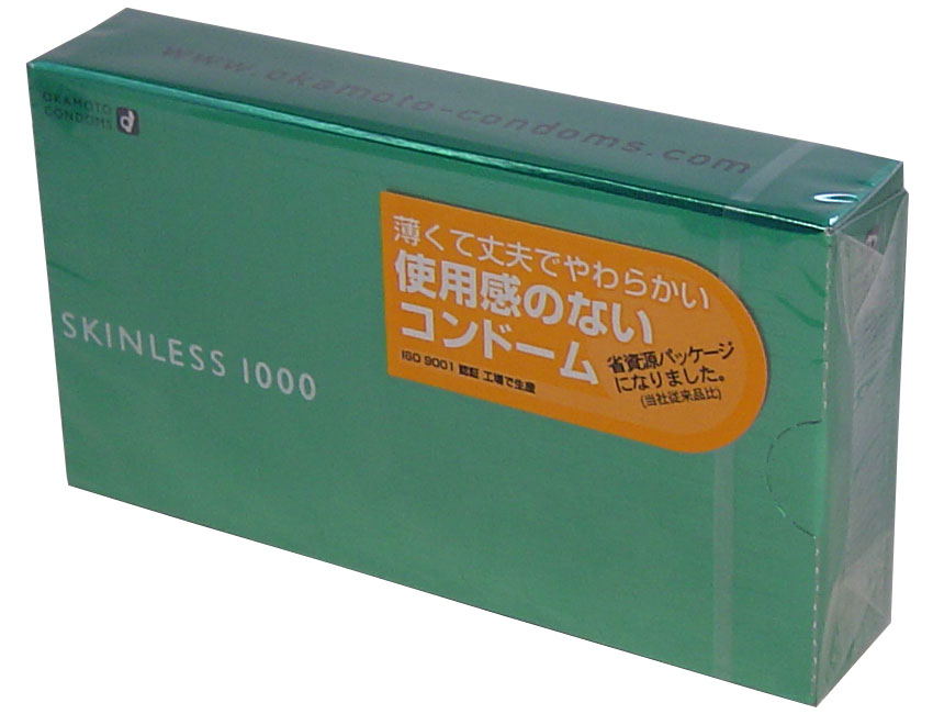 【送料込・まとめ買い×7点セット】オカモト　スキンレス1000 12個入り ( コンドーム ) ( 4970520231016 )