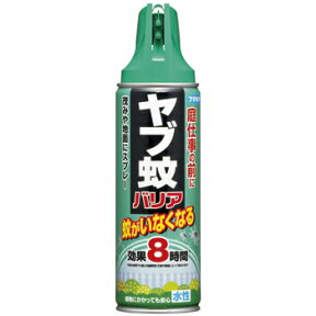 【無くなり次第終了】フマキラー　ヤブ蚊バリア 450ml 本体　医薬部外品　屋外作業・ガーデニング・バーベキューに最適な虫よけスプレー ( 虫除け・害虫駆除・蚊取り・デング熱 ) ( 4902424431605 )