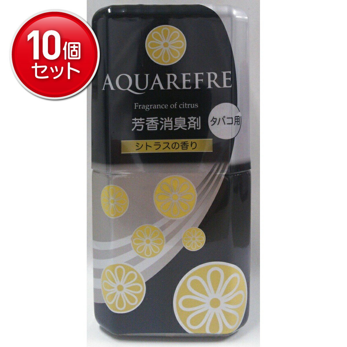 【最安挑戦！まとめ買い×10点セット】新アクアリフレ室内タバコ用シトラス400ML ( 4900480223769 )