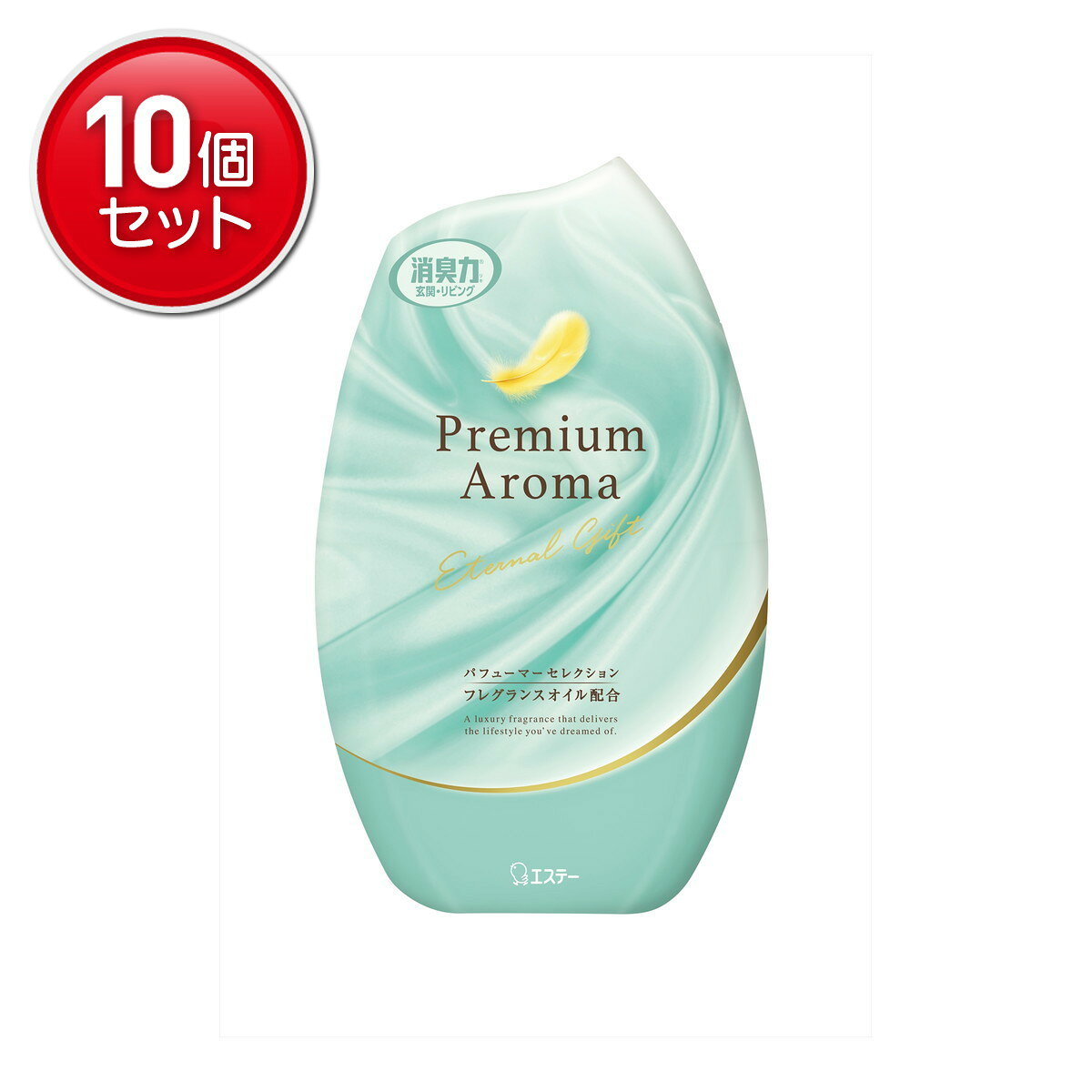 商品名：エステー お部屋の消臭力 PremiumAroma プレミアムアロマ 消臭芳香剤 エターナルギフト 400ml内容量：400mlJANコード：4901070130733発売元、製造元、輸入元又は販売元：エステー株式会社原産国：日本商品番号：101-4901070130733商品説明洗練されたフローラルフルーティーの香り　パフューマーがセレクトした贅沢フレグランス●ナノパウダー※が悪臭をすばやく強力に吸着し、消臭。　※ナノレベルの孔（あな）を持つ、悪臭を吸着する消臭剤。●しっかり消臭された空間に、良い香りが広がります。●フレグランスオイルを配合した贅沢な香水調の香りが空間に広がります。●ナノパウダー配合※で、すばやく強力に空間を消臭。※ナノレベルの孔（あな）を持つ、悪臭を吸着する消臭剤●香りや効果の強さが調節できます。●香りや効果は約2 3ヵ月持続します。（使用状況により異なります。）無機系消臭剤、香料、界面活性剤（非イオン、陰イオン）広告文責：アットライフ株式会社TEL 050-3196-1510 ※商品パッケージは変更の場合あり。メーカー欠品または完売の際、キャンセルをお願いすることがあります。ご了承ください。