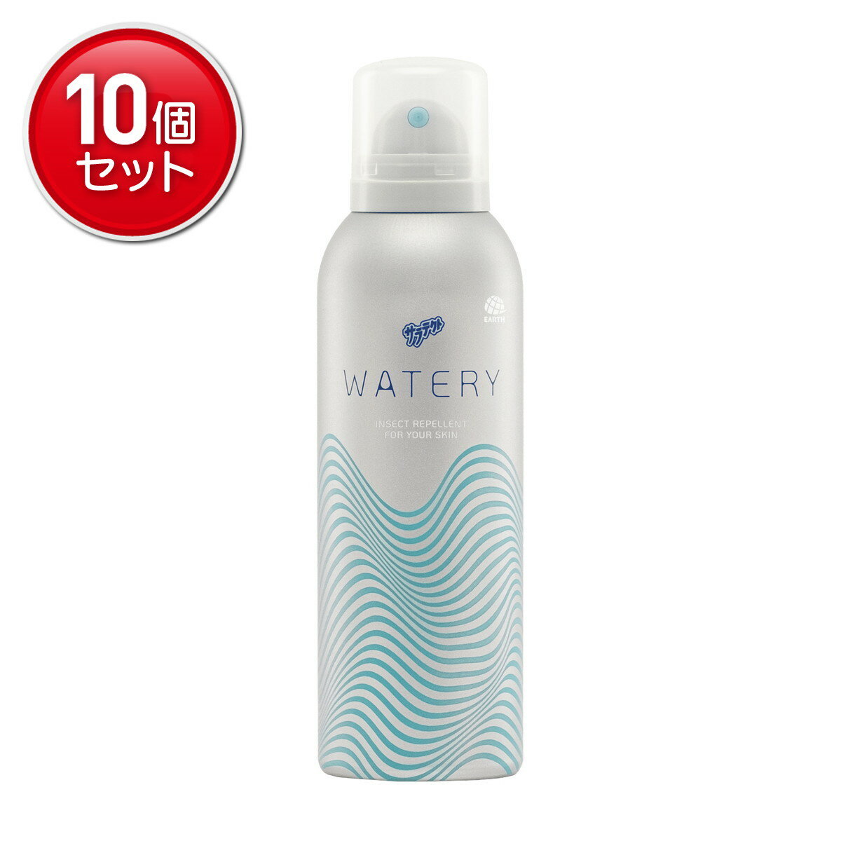 【最安挑戦！まとめ買い×10点セット】アース製薬 サラテクト ウォータリー 200mL