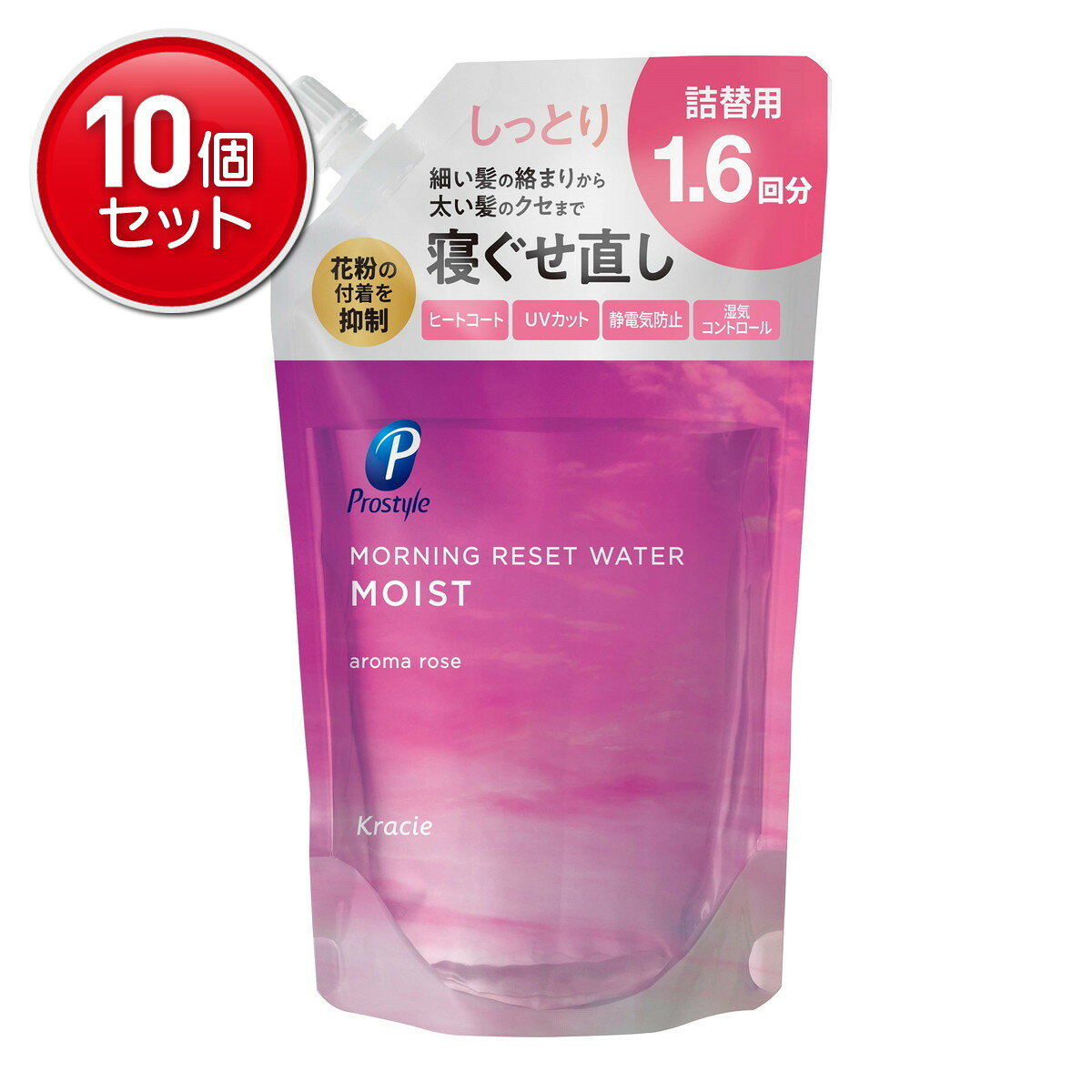 商品名：クラシエ プロスタイル モーニングリセットウォーター アロマローズ 詰替用 450ml内容量：450mlJANコード：4901417662149発売元、製造元、輸入元又は販売元：クラシエホームプロダクツ販売原産国：日本区分：化粧品商品番号：101-13163商品説明●細い髪の絡まりから太い髪のクセ・ハネまでしっかりリセットしてしっとりうるおう●花粉の付着を抑制し、外出も快適●ヒートコート、UVカット、静電気防止、湿気コントロール●パサつき防止成分：ローズエッセンスEX配合●ダメージ補修成分：Wアミノ酸配合●ブラッシングによる摩擦から髪を守ります広告文責：アットライフ株式会社TEL 050-3196-1510 ※商品パッケージは変更の場合あり。メーカー欠品または完売の際、キャンセルをお願いすることがあります。ご了承ください。