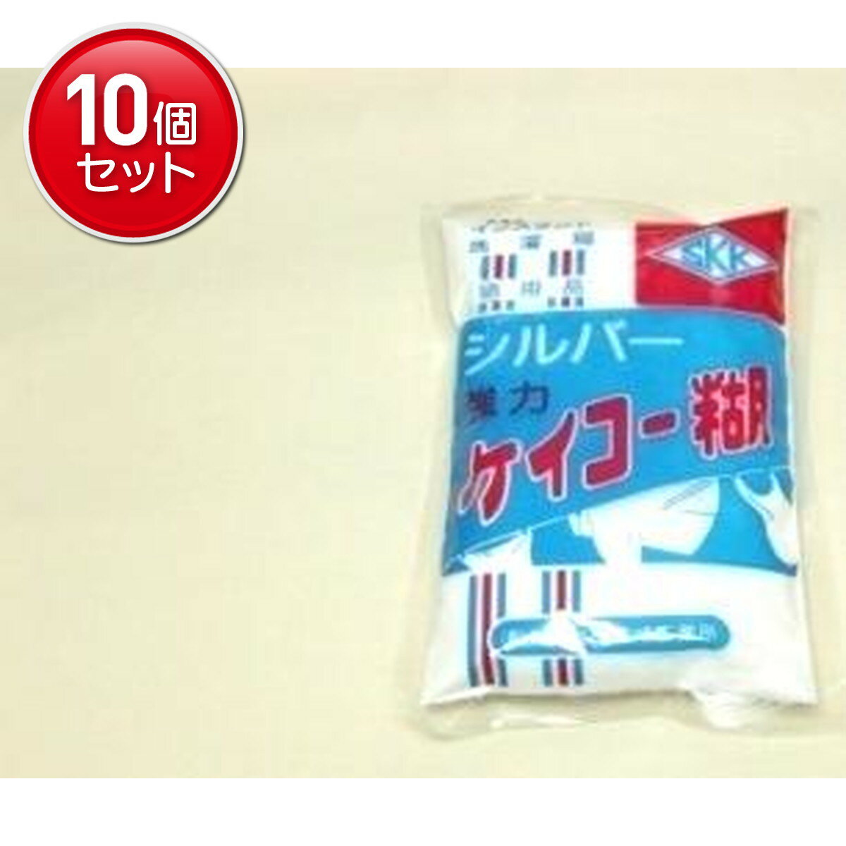 【最安挑戦！まとめ買い×10点セット】シルバー ケイコー糊 180G ★まとめ買い特価! ( 4901738253750 )