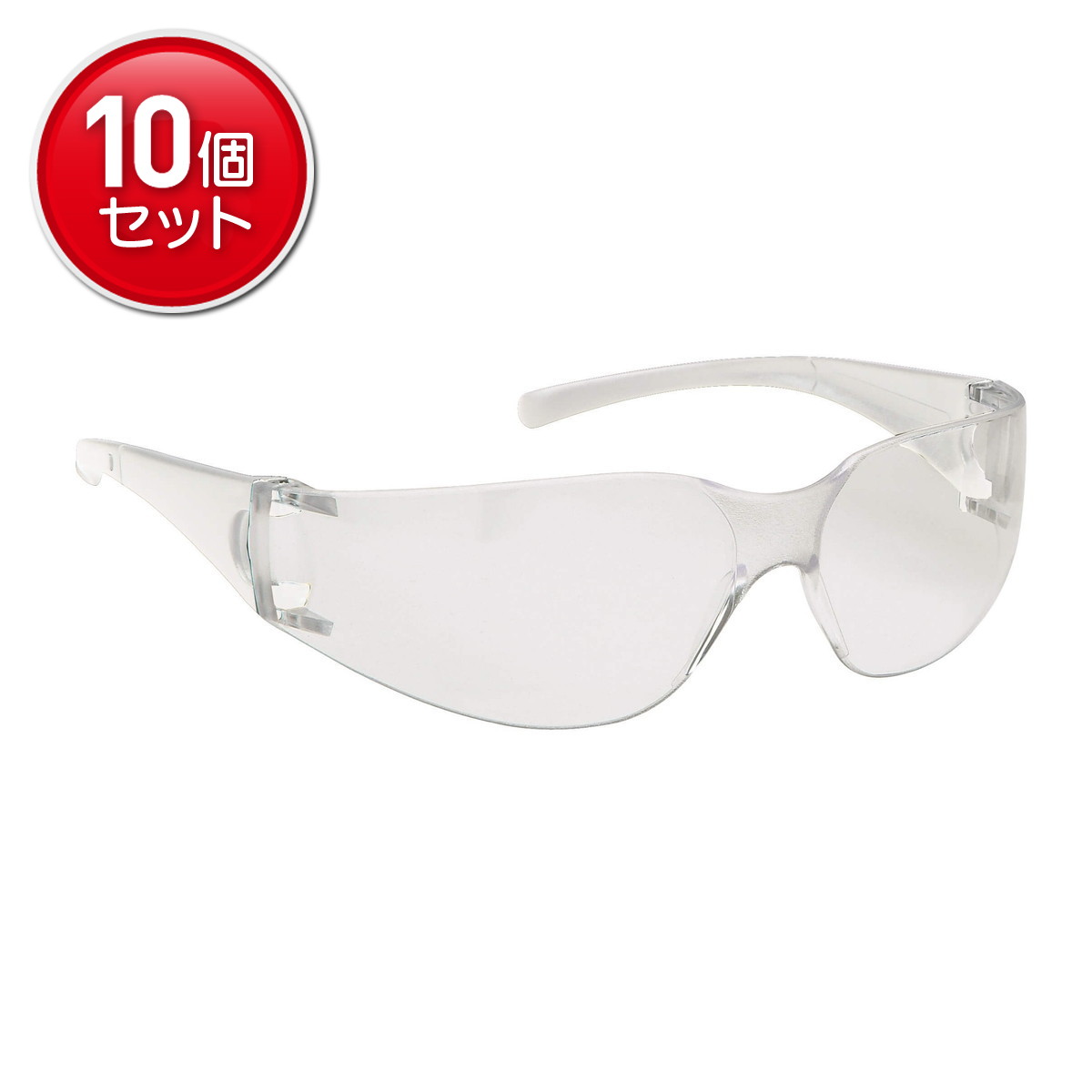 【最安挑戦！まとめ買い×10点セット】日本製紙クレシア クリーンガードV10 エレメント 保護めがね