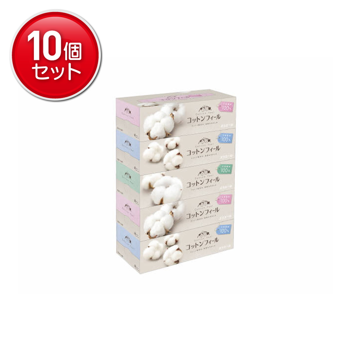 商品名：大王製紙 エリエール コットンフィール ティシュ 150組（300枚)×5 ティッシュペーパー内容量：150組（300枚)×5JANコード：4902011107029発売元、製造元、輸入元又は販売元：大王製紙株式会社原産国：日本商品番号：101-4902011107029商品説明●天然素材100％。保湿剤を使用せず、素材のやわらかさを最大限に引き出すこだわりの製法でふんわりした肌触りを実現しています。●天然素材のコットンの産毛（コットンリンター）と厳選したパルプをブレンド。広告文責：アットライフ株式会社TEL 050-3196-1510 ※商品パッケージは変更の場合あり。メーカー欠品または完売の際、キャンセルをお願いすることがあります。ご了承ください。