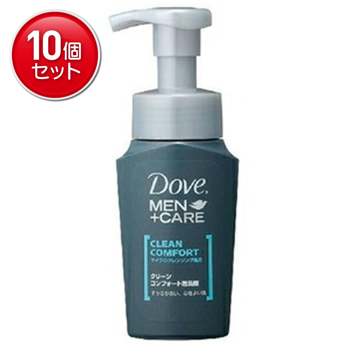 【最安挑戦！まとめ買い×10点セット】ユニリーバ ダヴ クリーンコンフォート泡洗顔 130ml　 ★まとめ買..