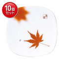 【最安挑戦!まとめ買い×10点セット】夢の夢 秋錦香皿 (4902125385481)